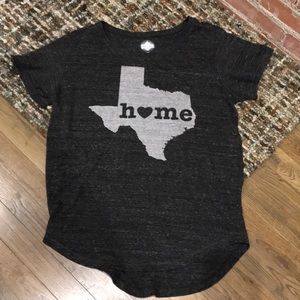 State of Mind super soft Texas Home T-shirt sz S